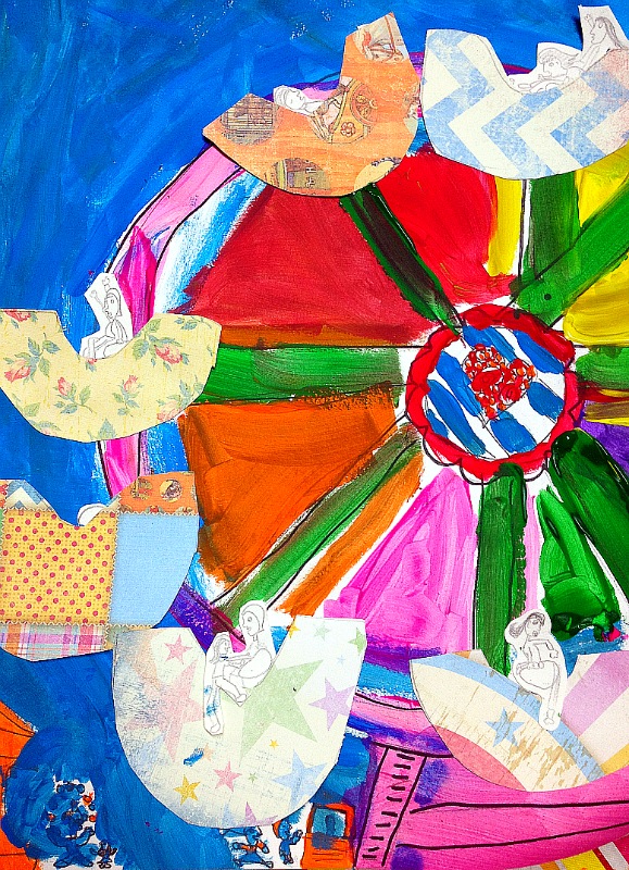 Artfully Me: Ferris Wheel Art Project For Kids